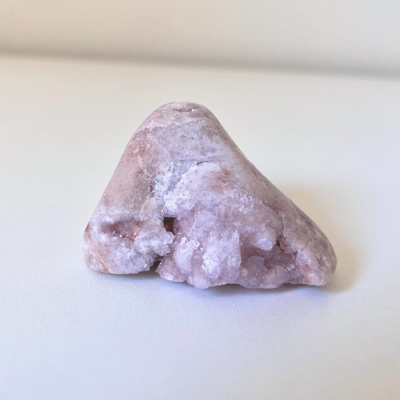 Pink Amethyst Free Form Druzy Crystal High Quality - Picture 5 of 7
